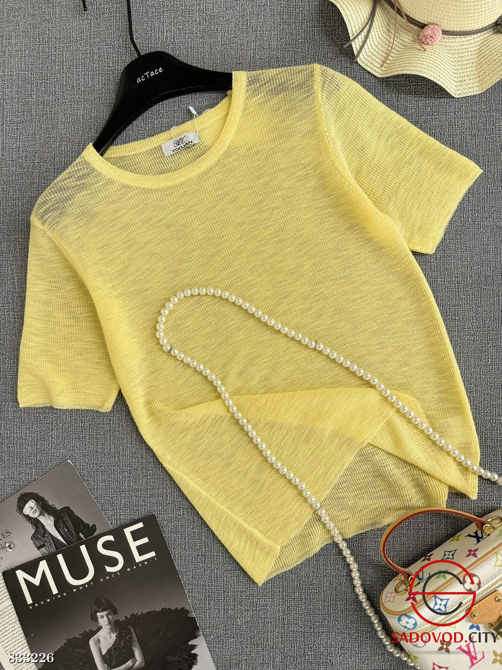 Футболка женская однотонная - Bruno фото 3