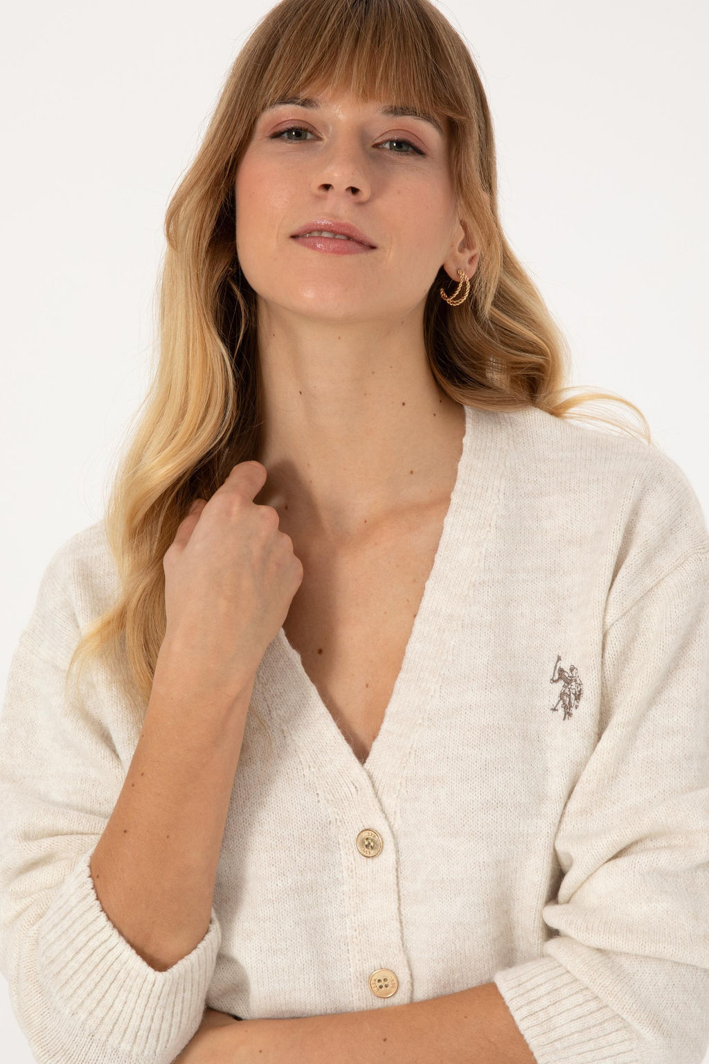 Kad_n Krem Triko H_rka - U.s. polo assn фото 2
