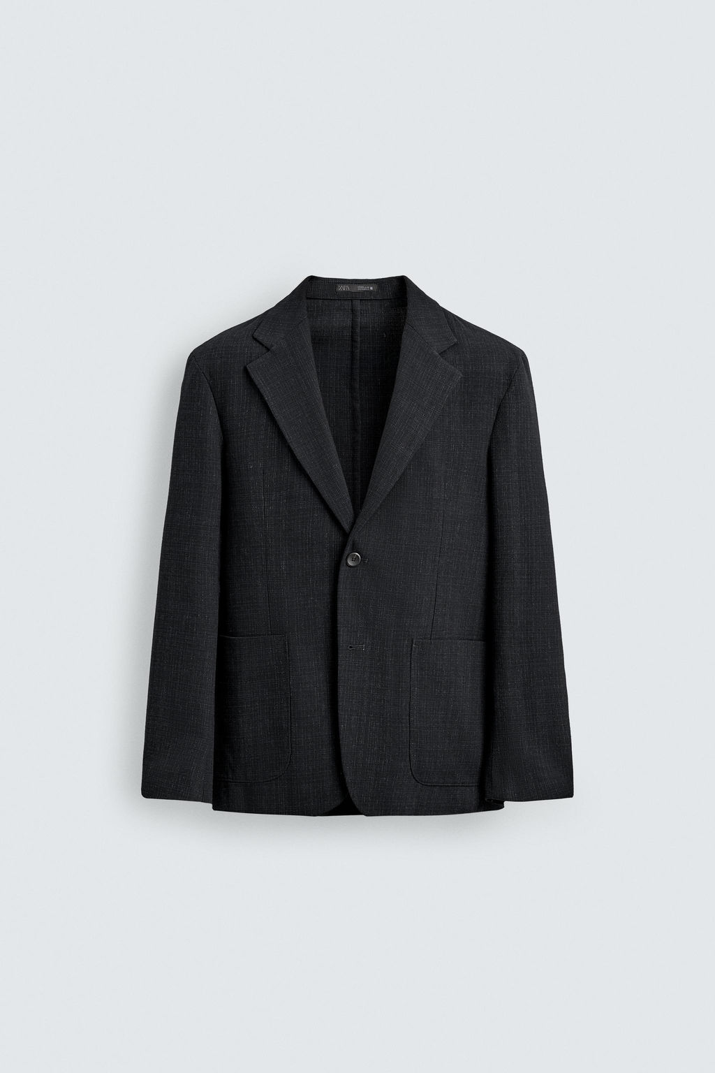 BLAZER RELAXED FIT ESTRUCTURA / Marino - Zara фото 7