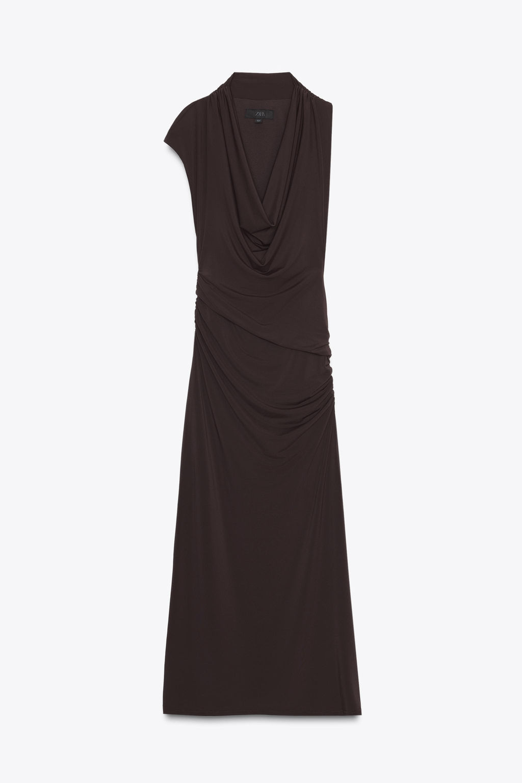GATHERED MIDI DRESS - Zara фото 6