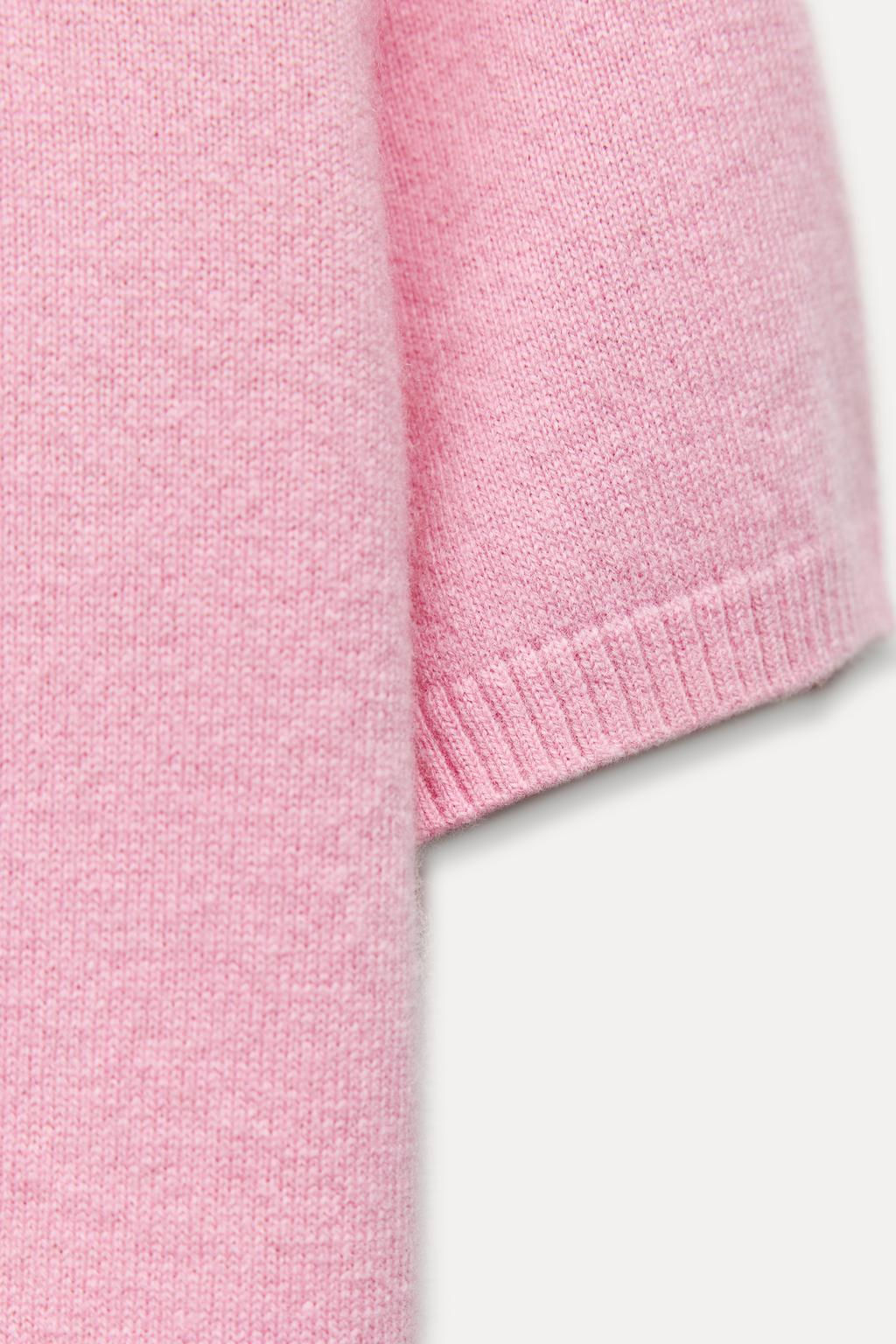 BASIC 100% WOOL POLO SHIRT - Zara фото 10