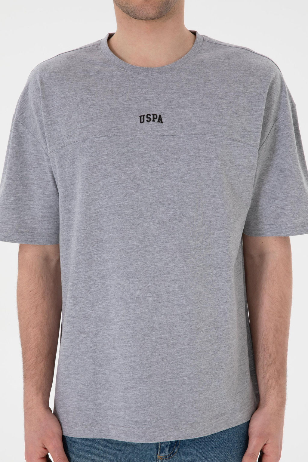 Erkek Gri Melanj Ti__rt Sepette S_rpriz _ndirim - U.s. polo assn фото 7