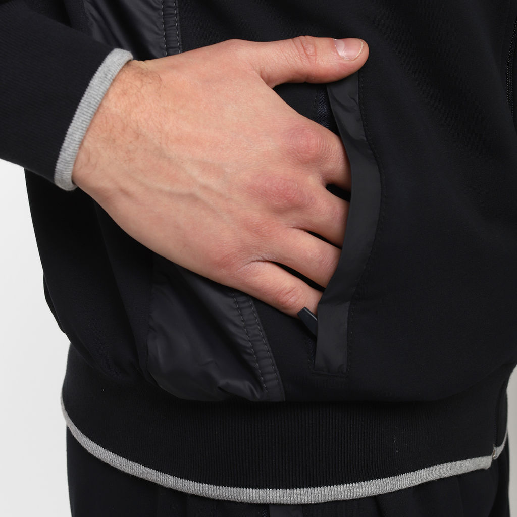 RODOS Спортивный костюм мужской весна/лето М-185 Чёрный  фото 13