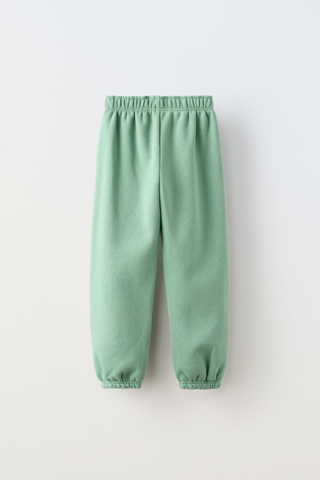 SWEATSHIRT AND JOGGER TROUSERS CO-ORD WITH LABEL - Zara фото 13