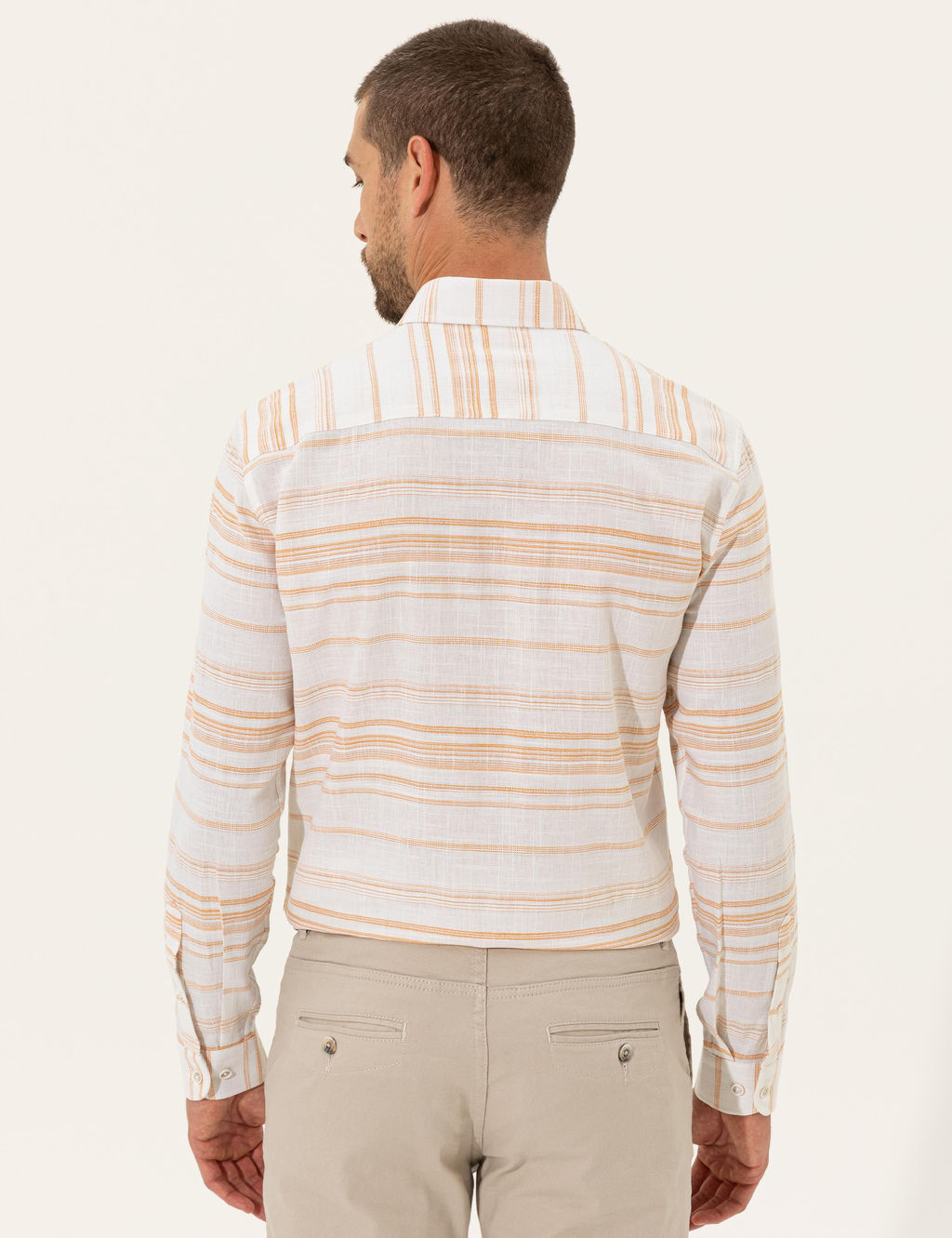 Safran Slim Fit Uzun Kollu G_mlek - Pierre cardin фото 5