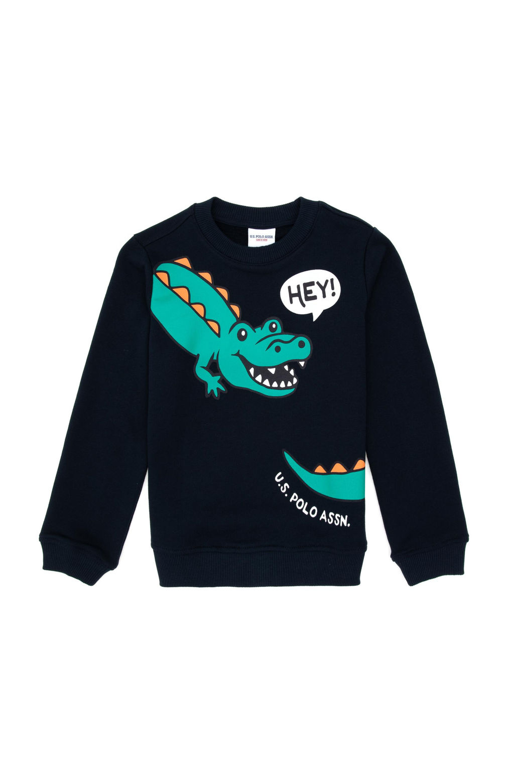 Erkek _ocuk Lacivert Sweatshirt Sepette S_rpriz _ndirim