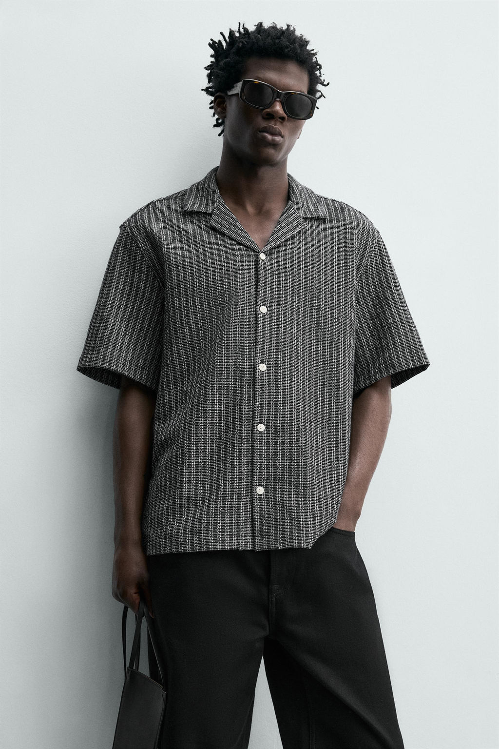 CAMISA ESTRUCTURA TEXTURA / Marino - Zara фото 6