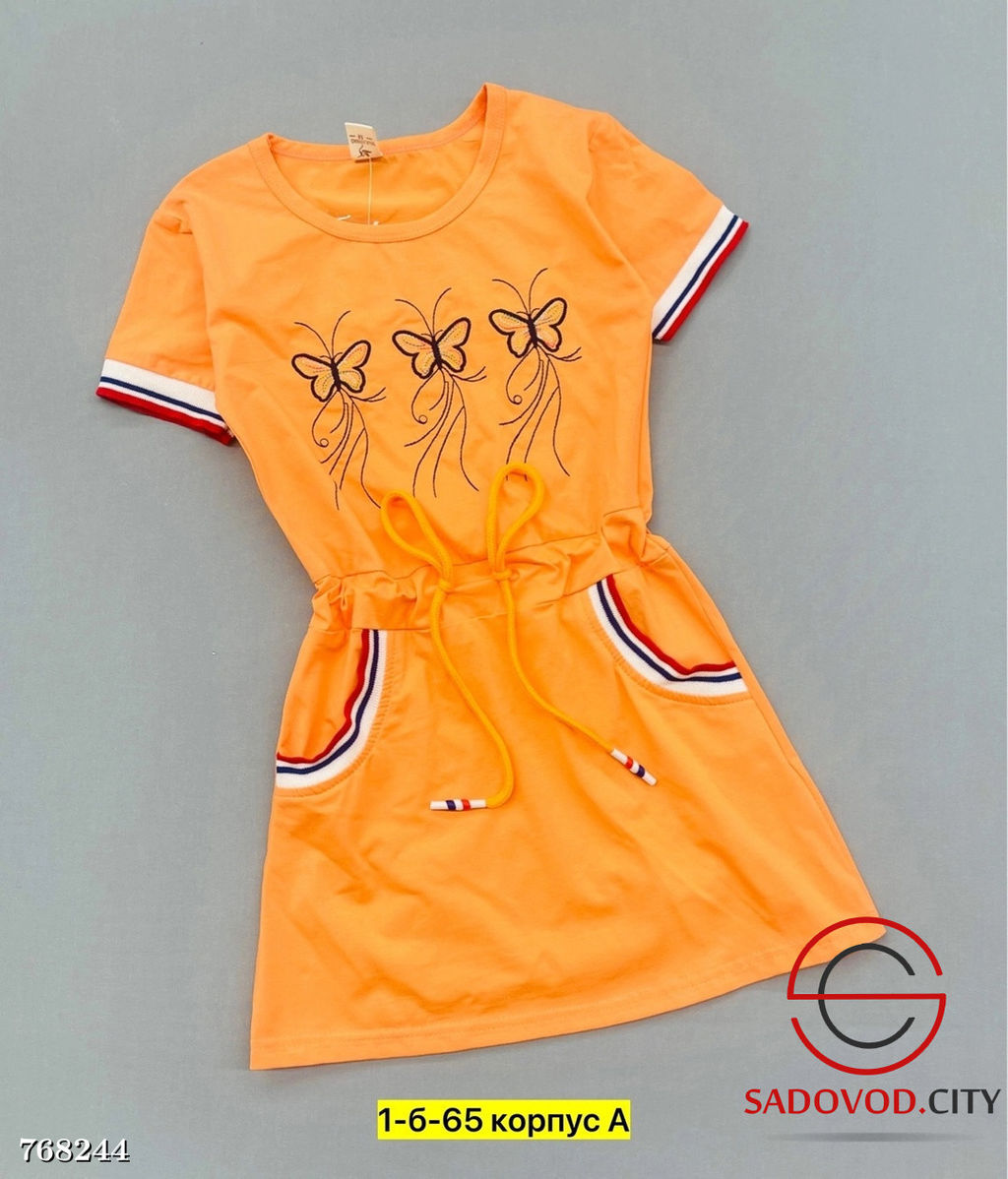 Базовое платье для девочки - Bruno фото 4