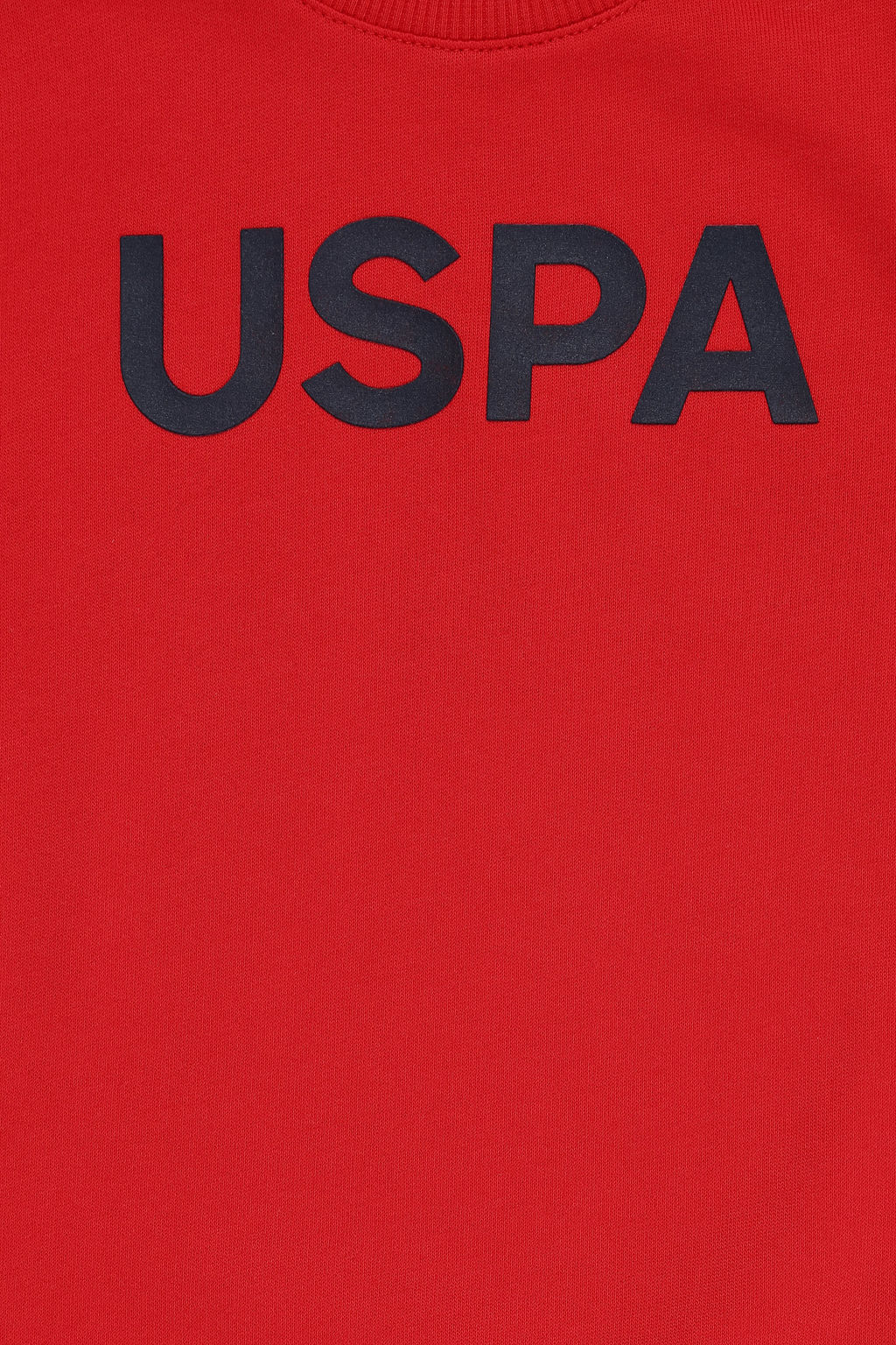 Erkek Bebek KДrmДzД Bisiklet Yaka Basic Sweatshirt