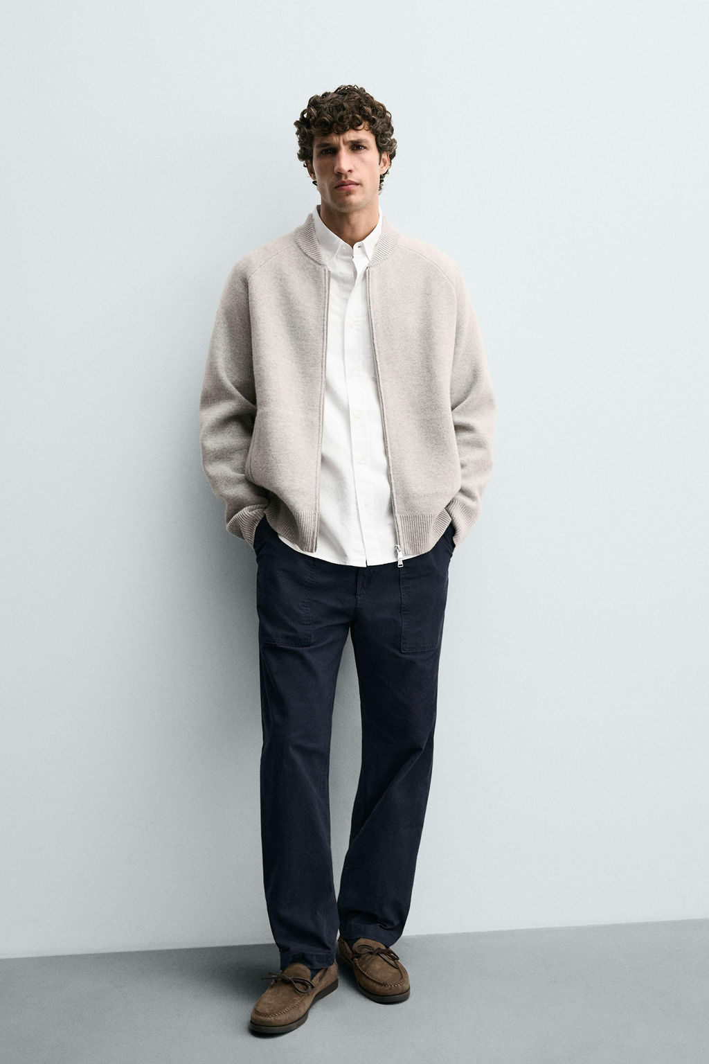 CASUAL LEATHER LOAFERS - Zara фото 6