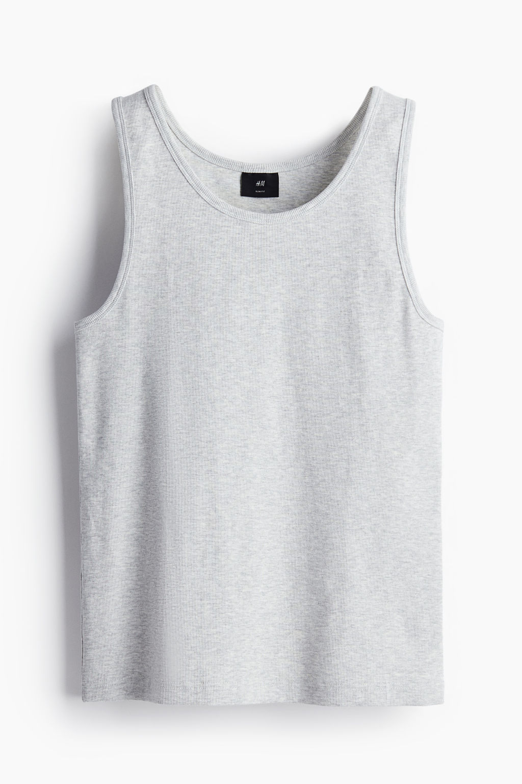 Camiseta sin mangas en canal? Slim Fit - H&m фото 7