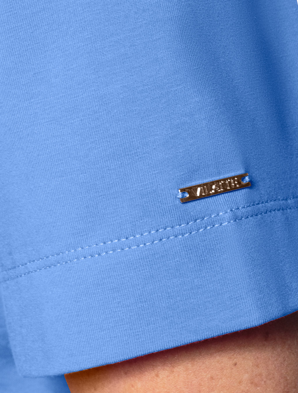 VILATTE / Футболка из премиального хлопка с авторским принтом  фото 3