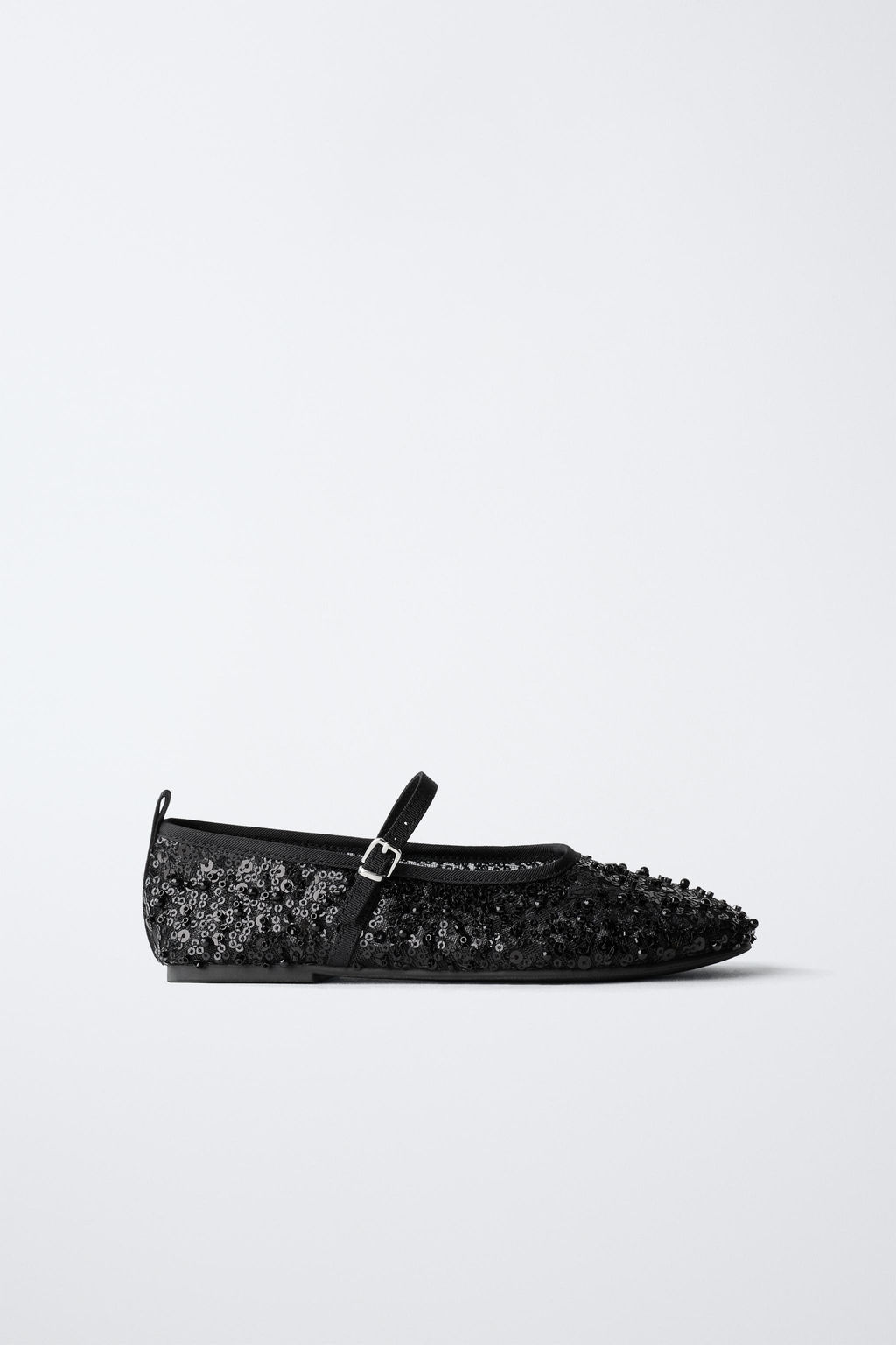 BALLERINAS WITH FAUX PEARL BUCKLE - Zara фото 10