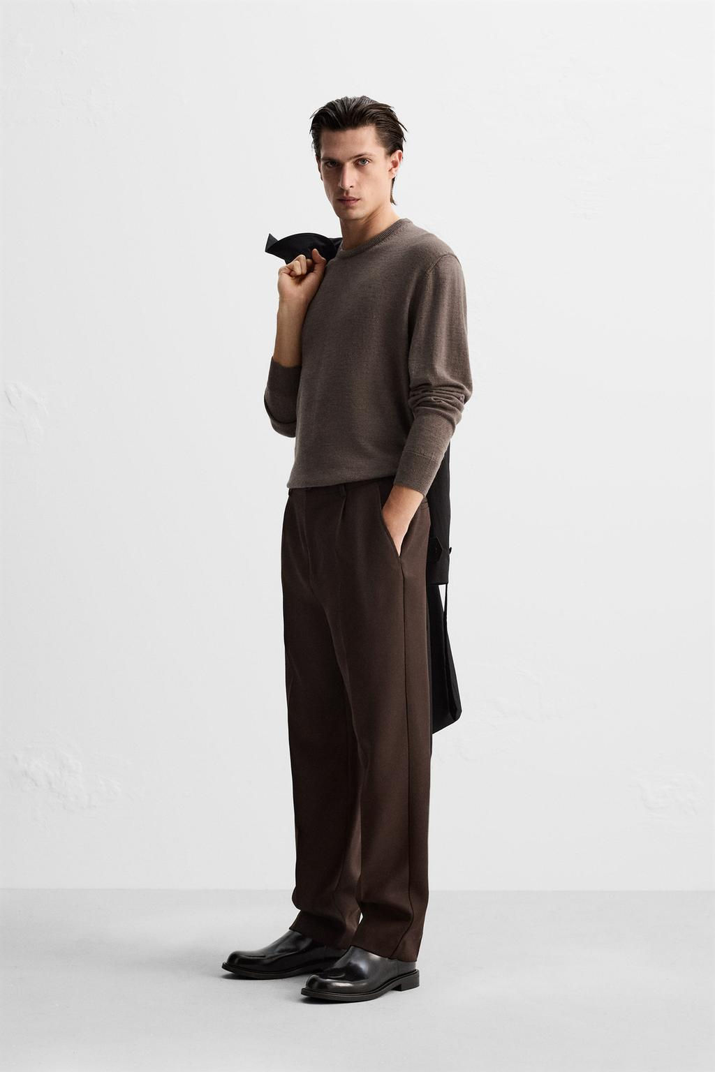 MERINO WOOL SWEATER - Zara фото 9