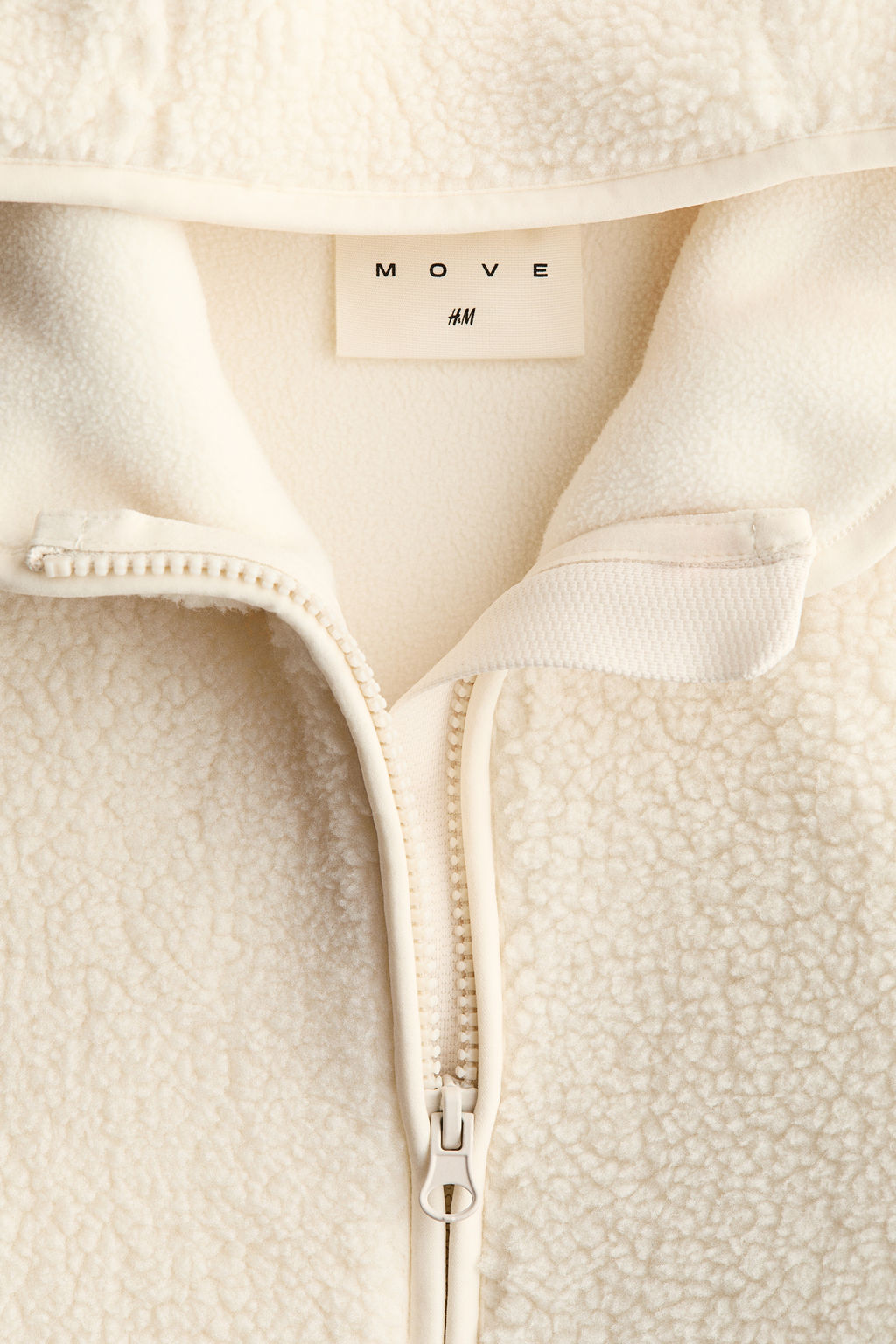 Chaqueta de deporte de borreguito Loose Fit - H&m фото 3