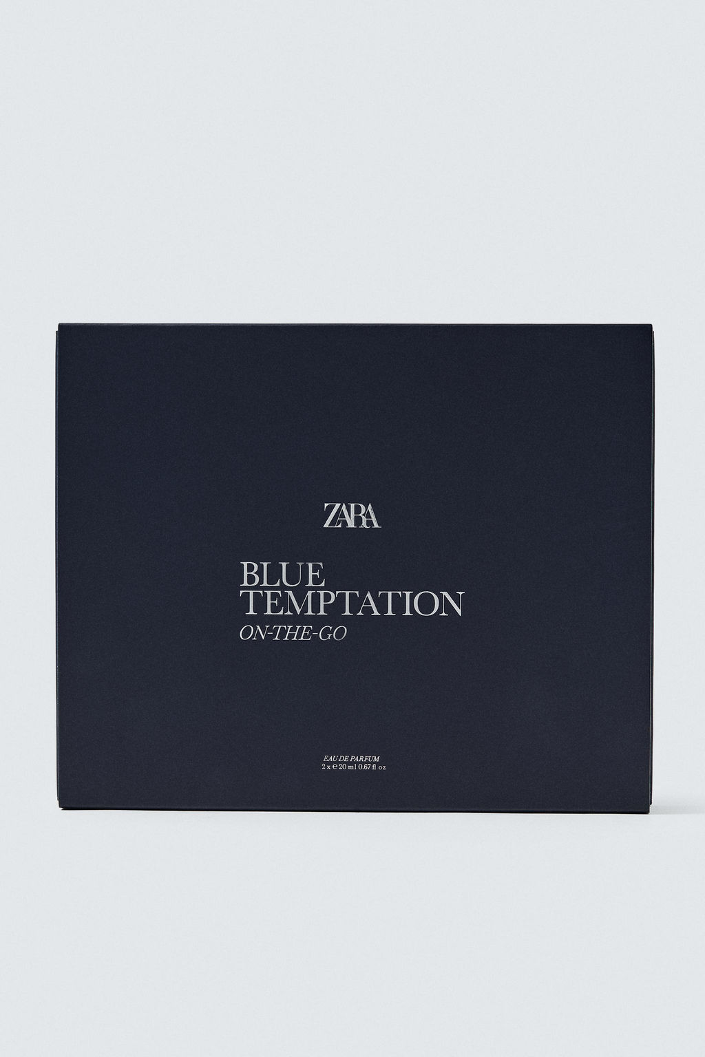 TRAVEL CASE BLUE TEMPTATION EDP 40ML 1.35 FL. OZ (CASE + 2X20ML) - Zara фото 3
