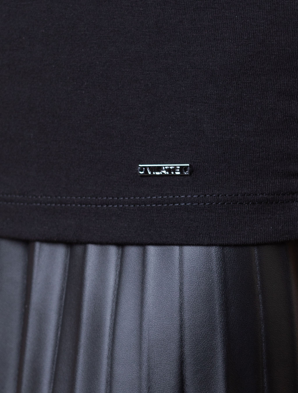 VILATTE / Футболка из премиального хлопка  фото 4