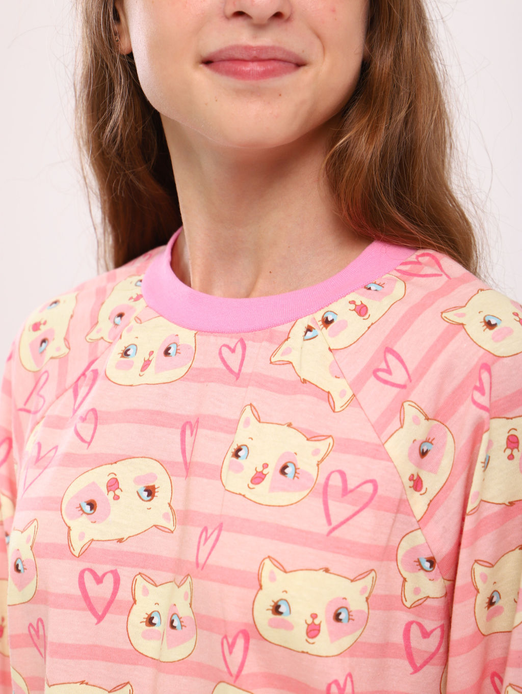 Пижама Регина розовый - Ладошки фото 10