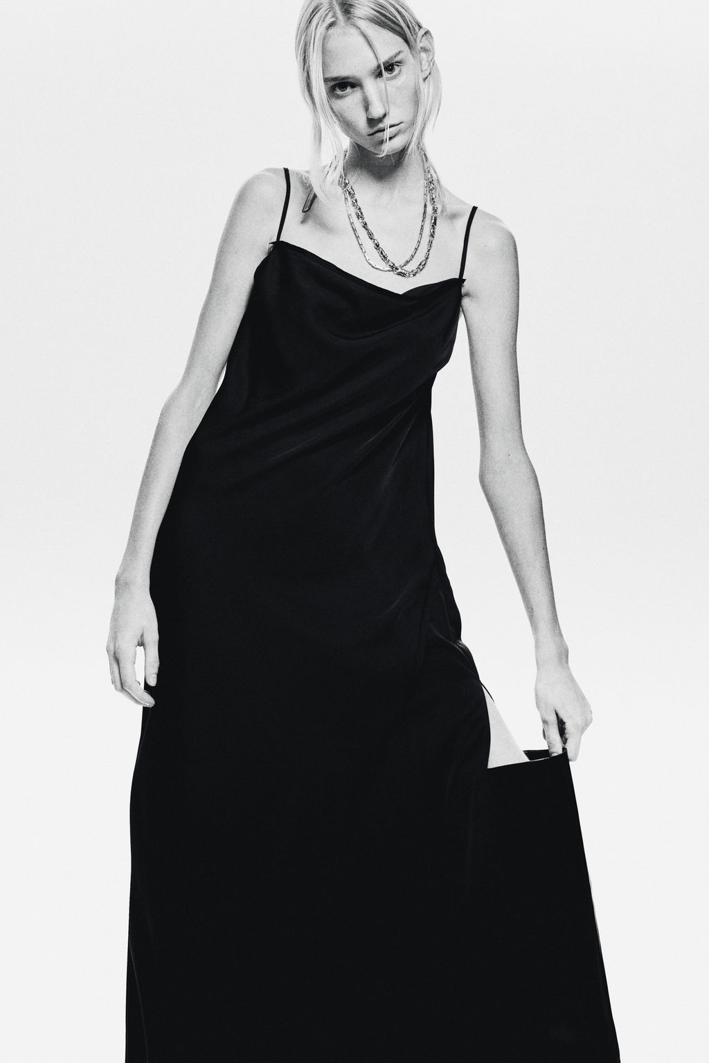 Vestido de tirantes con cintur?n decorativo - H&m фото 6