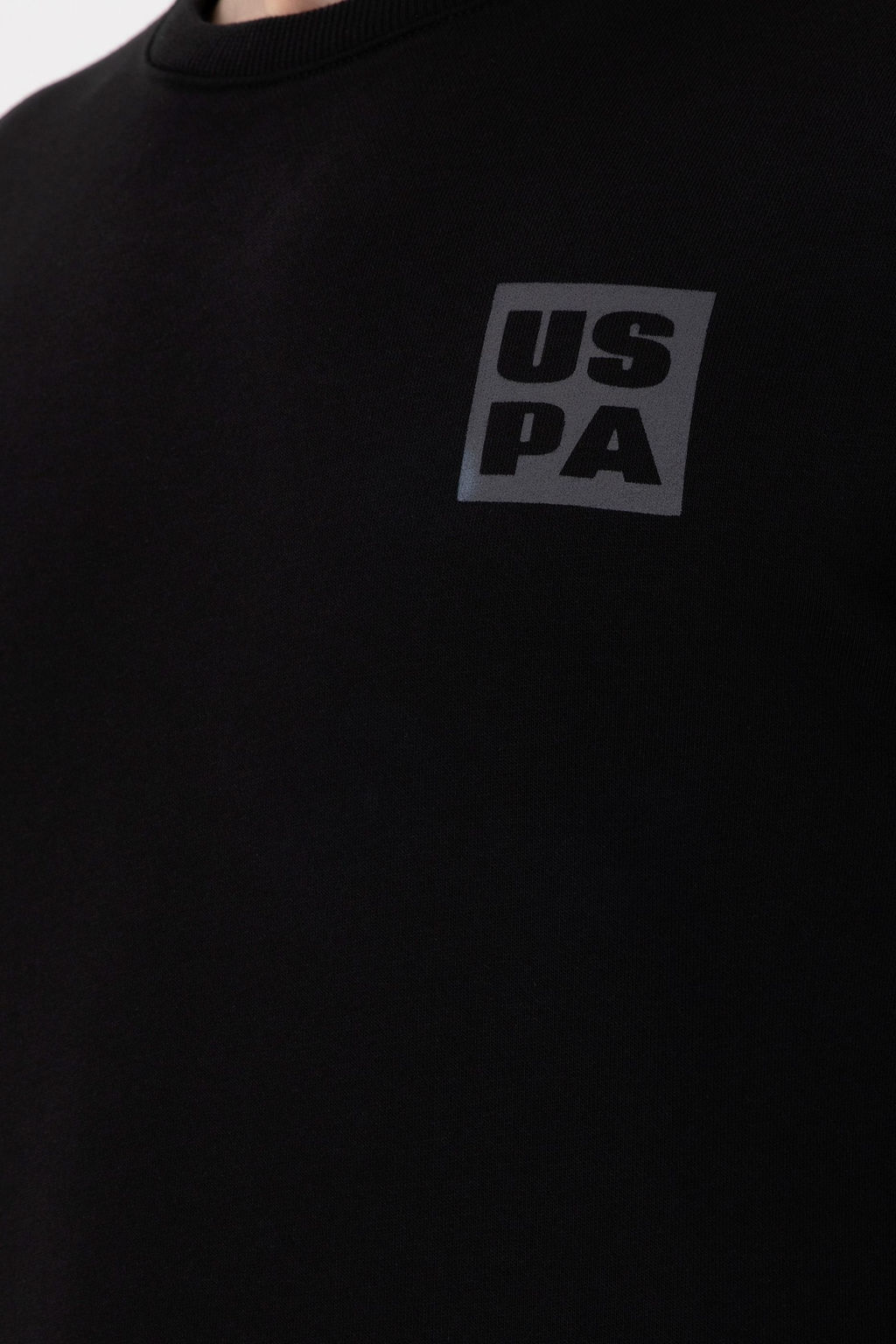 Мужской черный свитшот Неожиданная скидка в корзине - U.s. polo assn фото 7