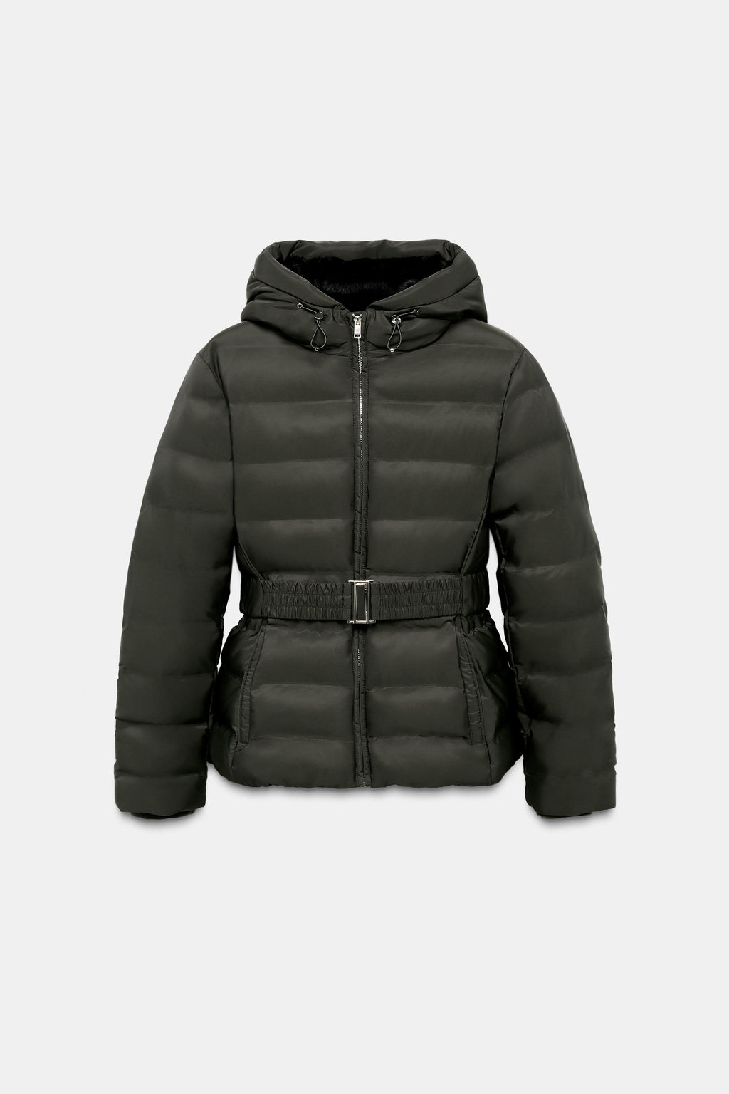 WATER-REPELLENT WINDPROOF FITTED SHORT ANORAK - Zara фото 8