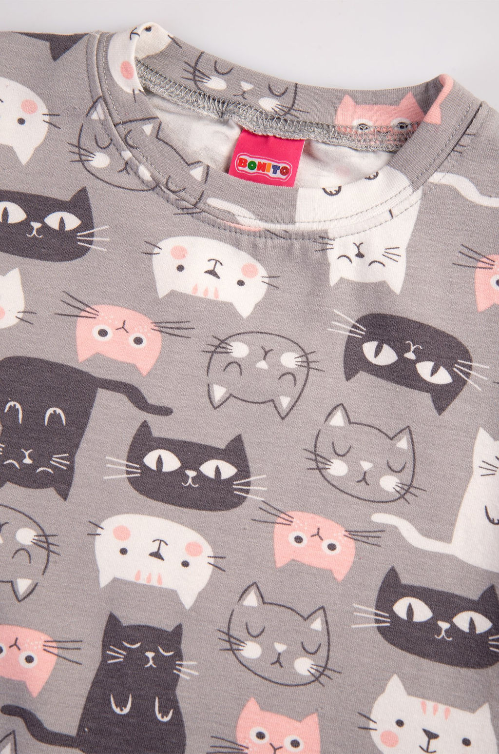 Хлопковая пижама для девочки Bonito  фото 2