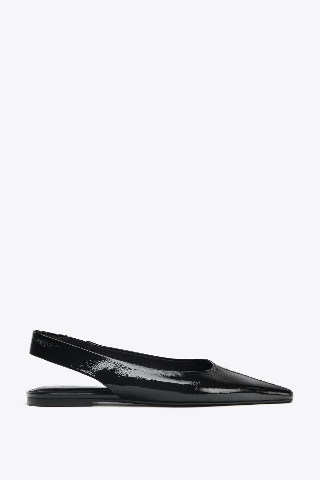 LEATHER SLINGBACK BALLERINA