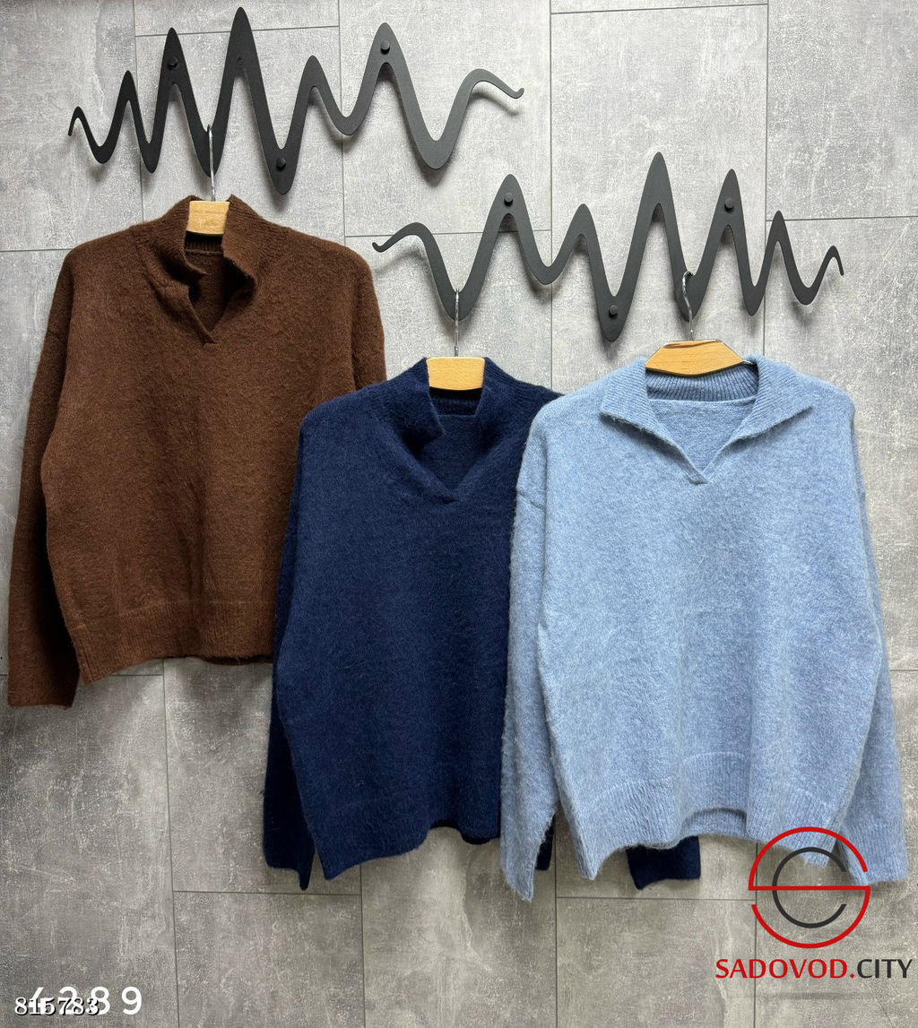 Свитер-поло, мягкий (не колется) - Bruno фото 7
