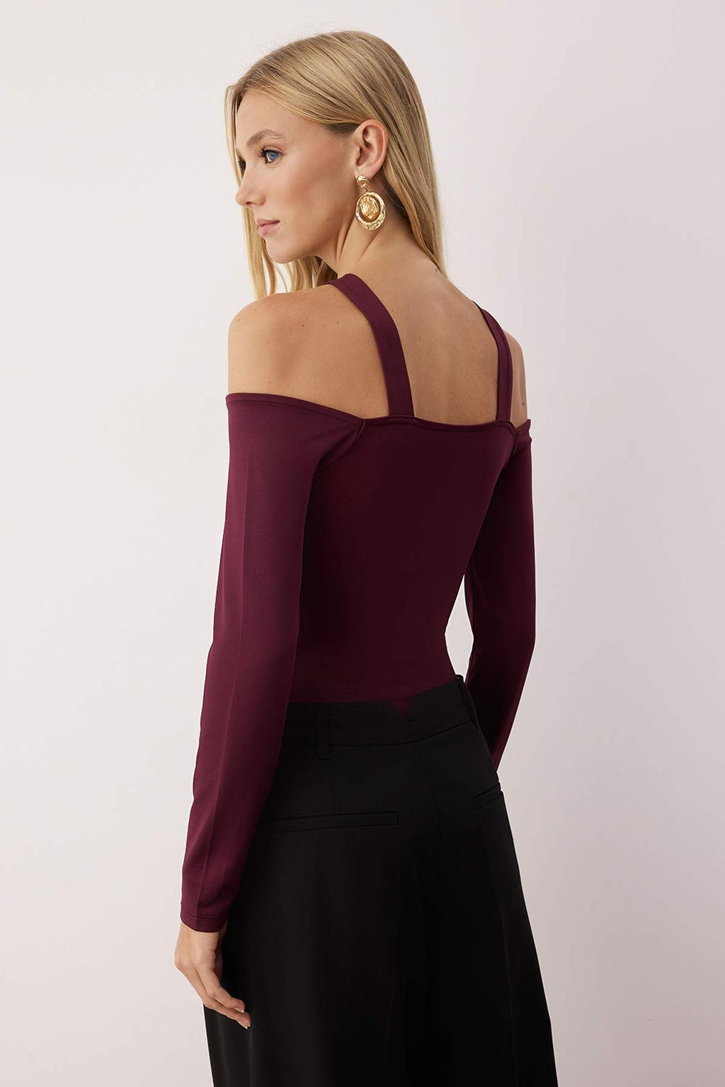 Siyah Aksesuar Detayl? C?tc?tl? Esnek Orme Body TWOAW26BD00003 - Trendyolmilla фото 4