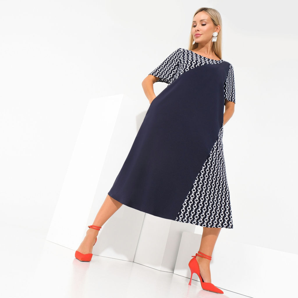 Платье Попадаю в невесомость (блю) - Charutti фото 8