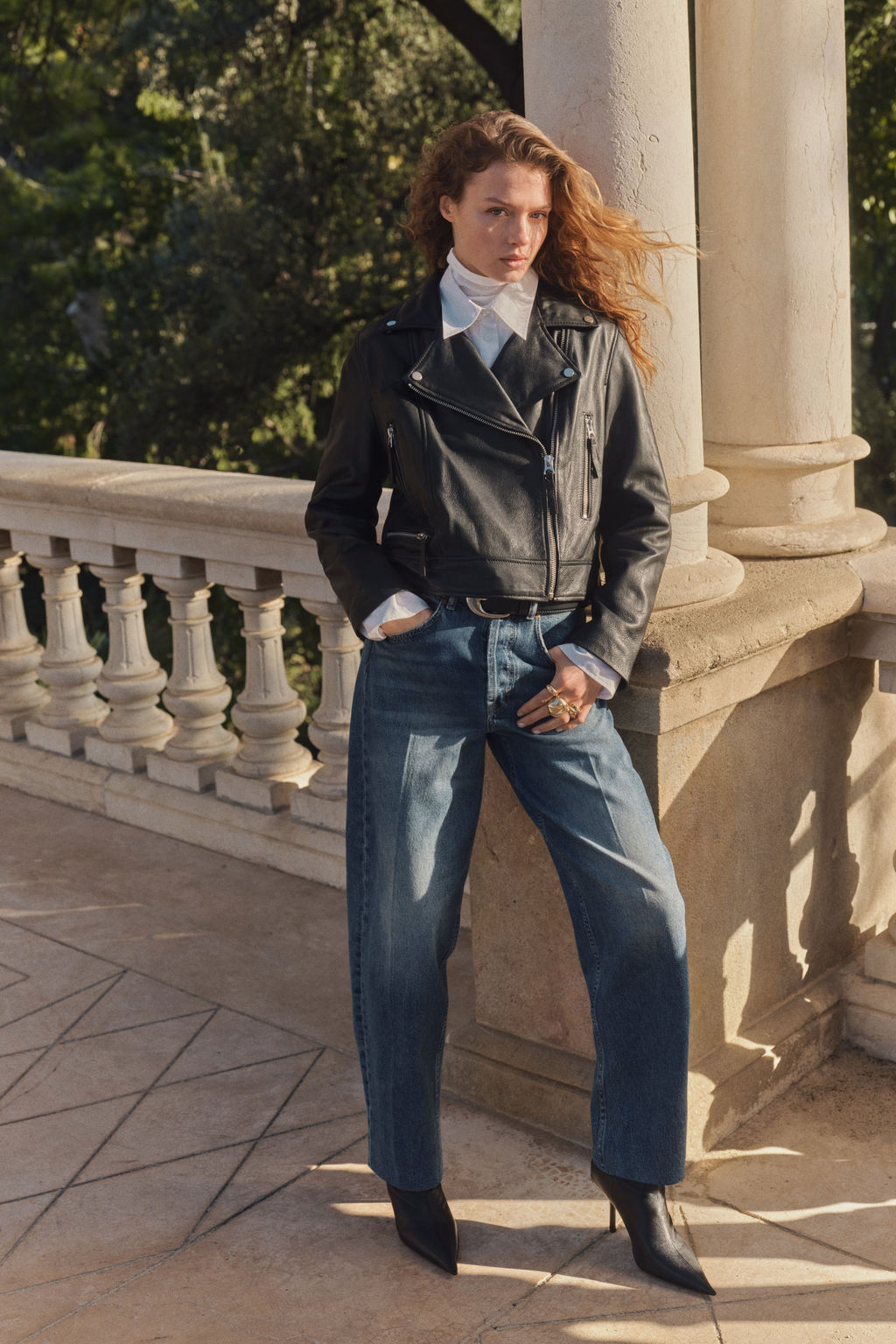 Barrel High Ankle Jeans - H&m фото 7