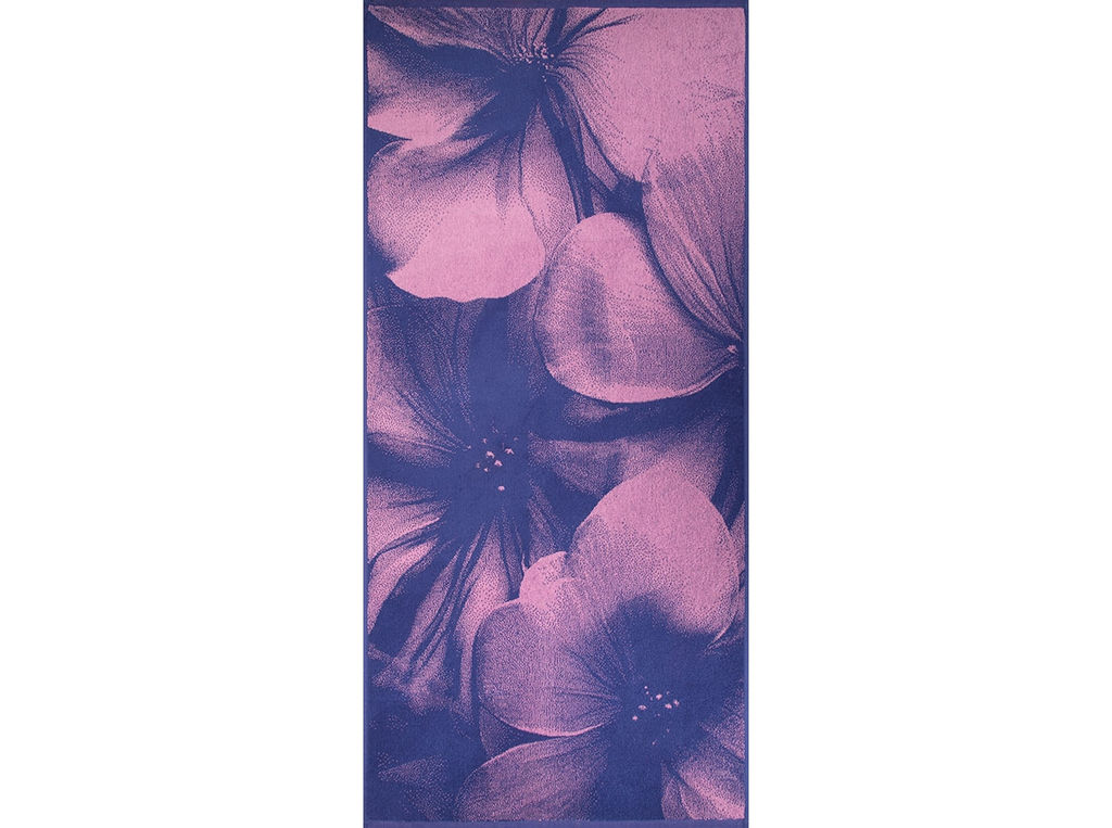 Полотенце махровое 6с102.411ж1 Аромат весны(пурпурн3) 67х150см