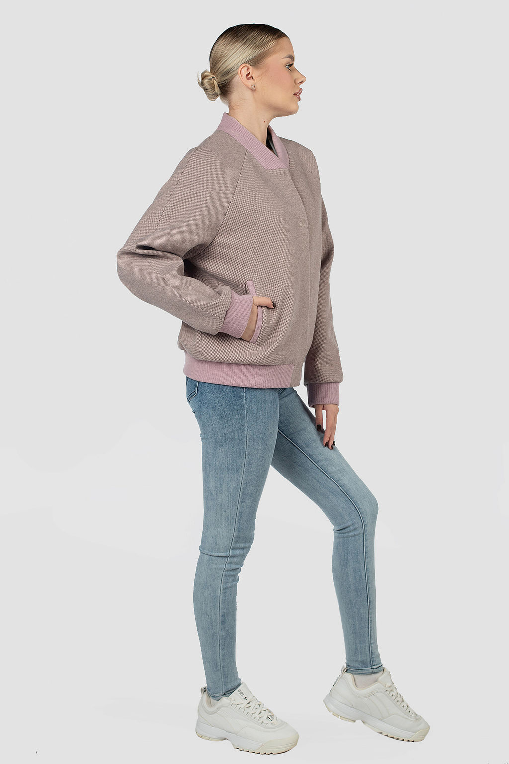 01-12047 Пальто женское демисезонное - El podio фото 3