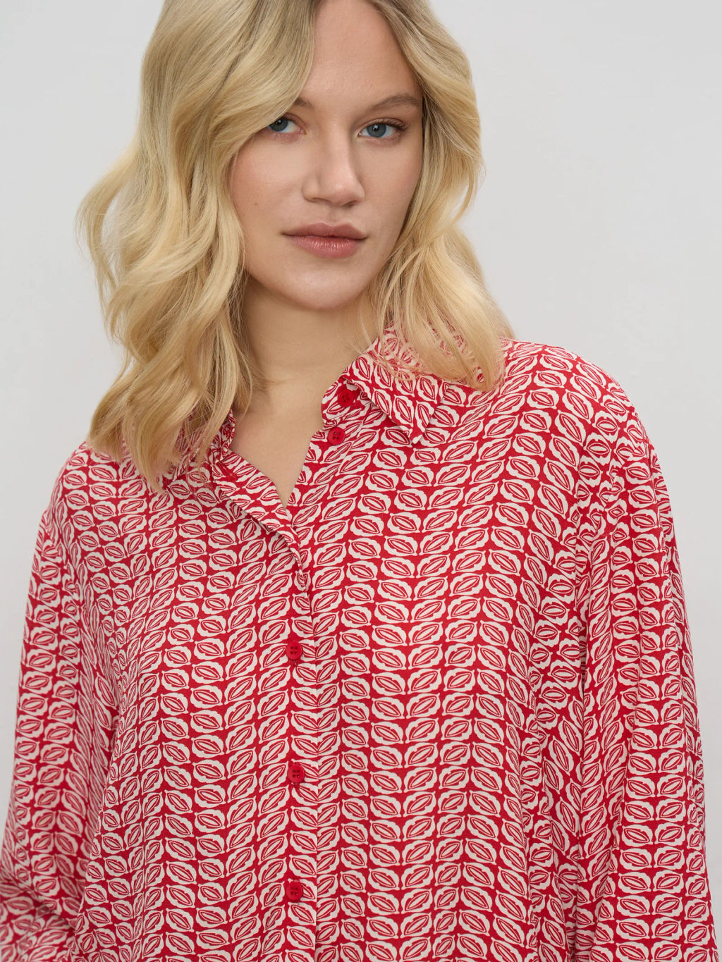 ЕМКА / Рубашка с принтом - Emka фото 3