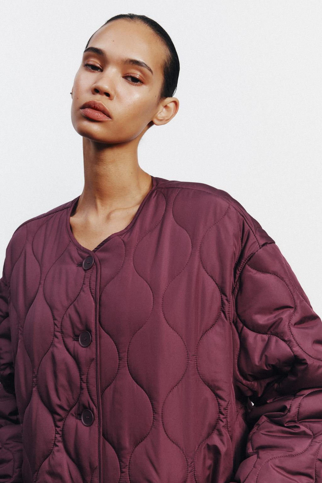 WATER-REPELLENT QUILTED JACKET - Zara фото 3