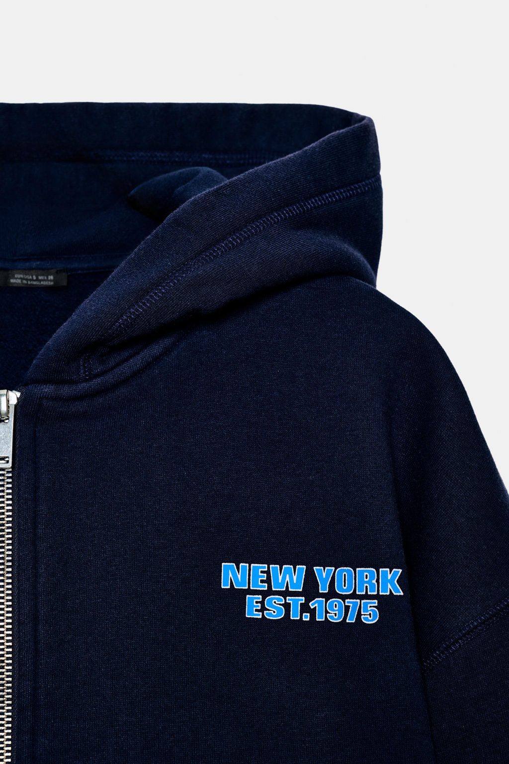 SLOGAN PRINT HOODIE - Zara фото 8