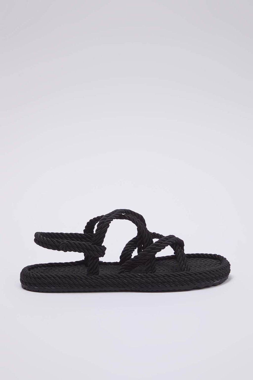 Trendyol Shoes Bej Capraz Bantl? Halat Ipli Kad?n Has?r Sandalet TAKSS25SD00056 - Trendyolmilla фото 9