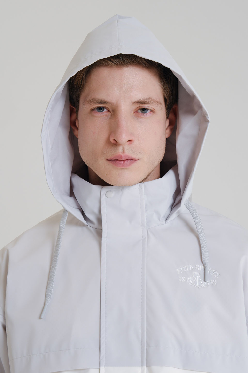 Ветровка Серый/Белый - Anta фото 4