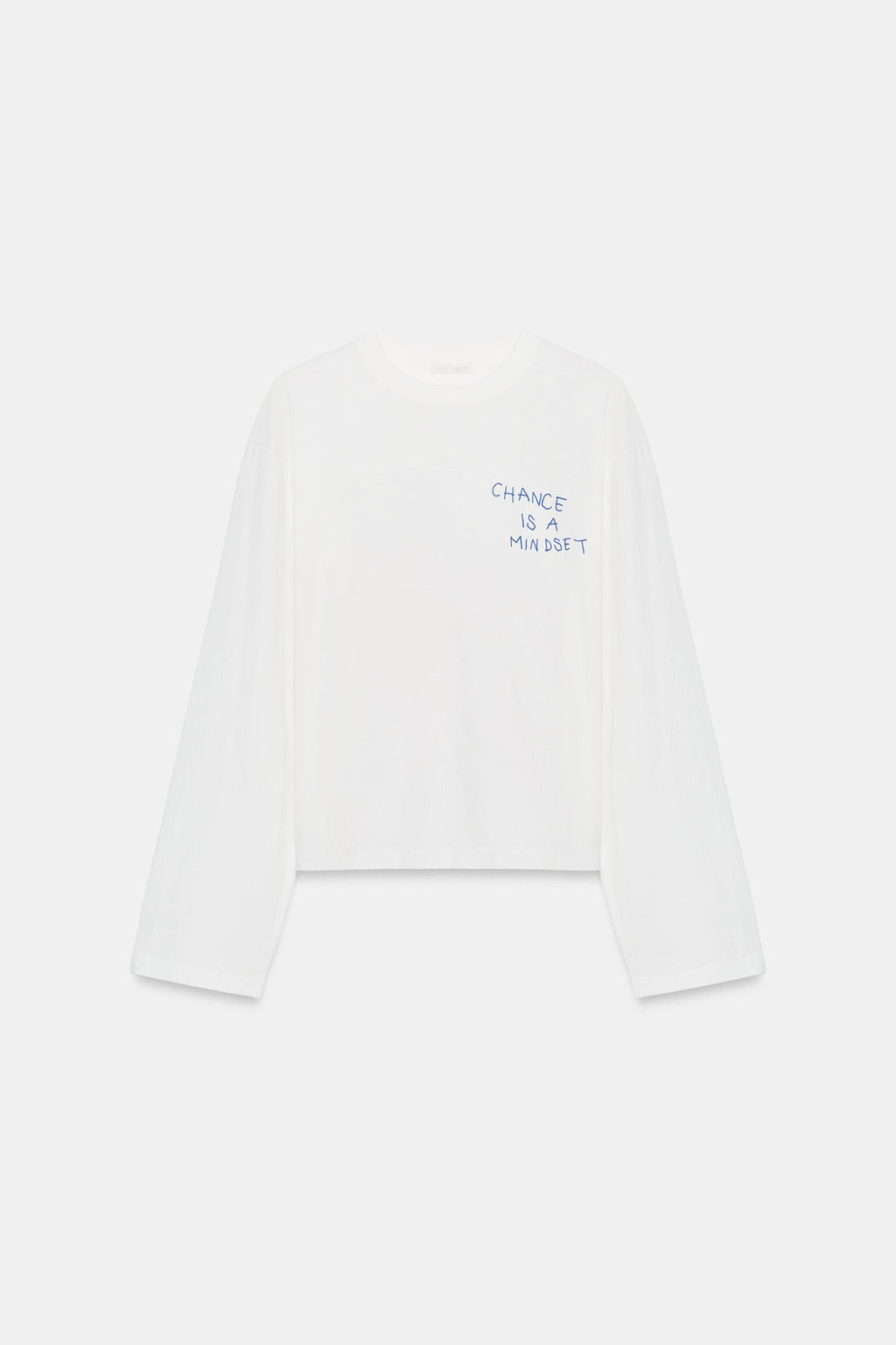 CAMISETA TEXTO DIBUJOS / Blanco roto - Zara фото 6