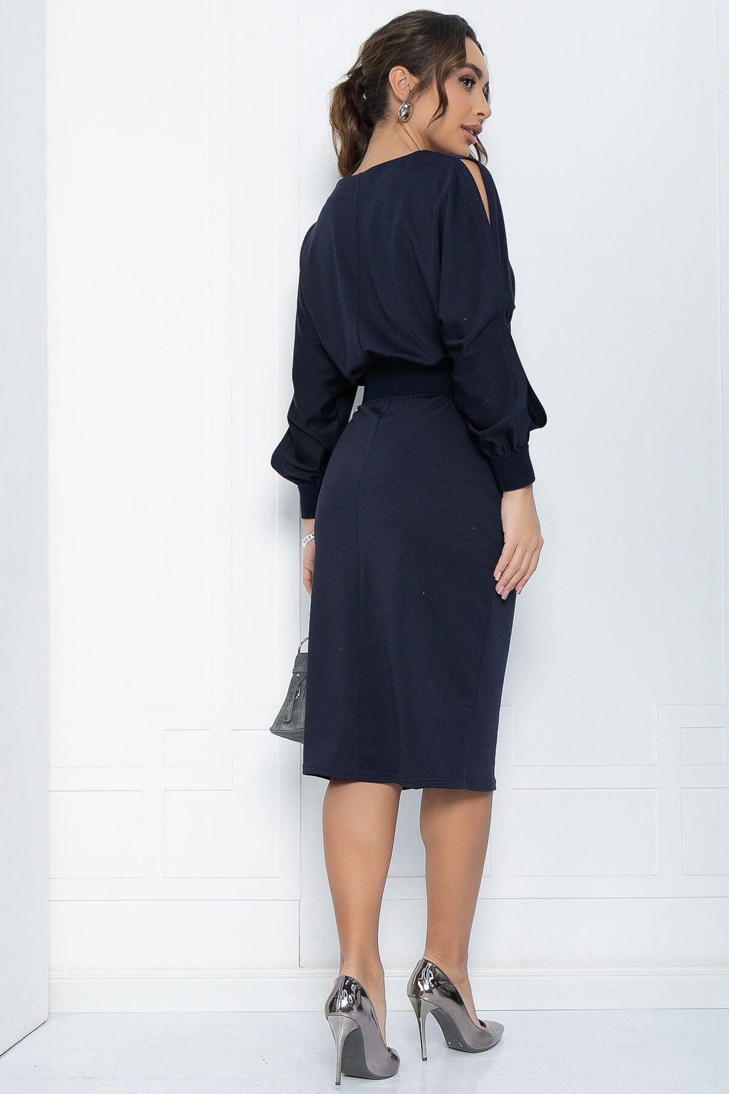 Платье Лоранж (синее) П12023 - Lt collection фото 2