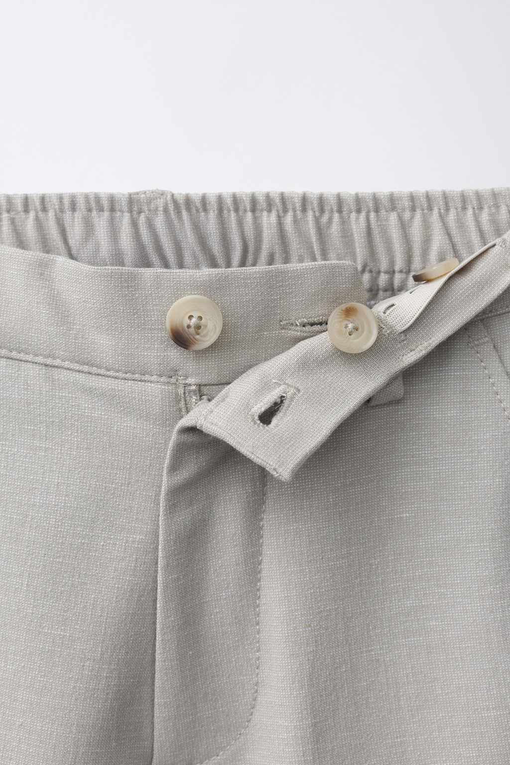 PANTAL?N RELAXED FIT COMFORT / Beige claro - Zara фото 3