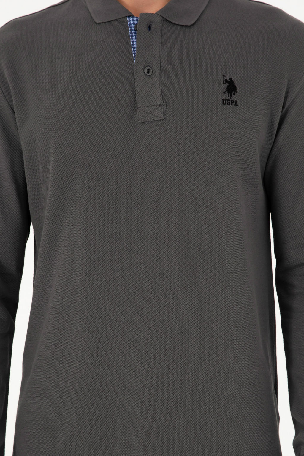 Свитшот мужской U.S. Polo Assn антрацитовый фото 13