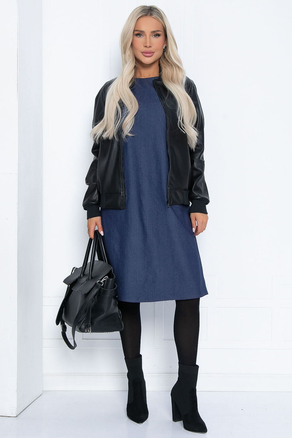 Платье Рита НЬЮ (джинс) П12440-2 - Lt collection фото 5