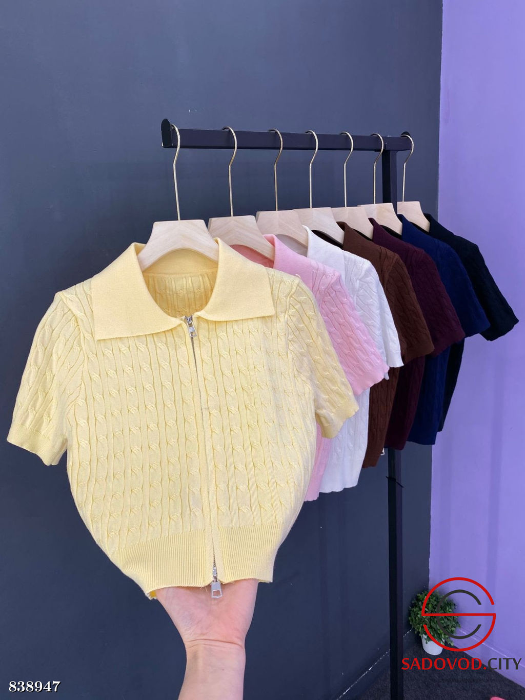 Кофта женская на молнии - Bruno фото 3