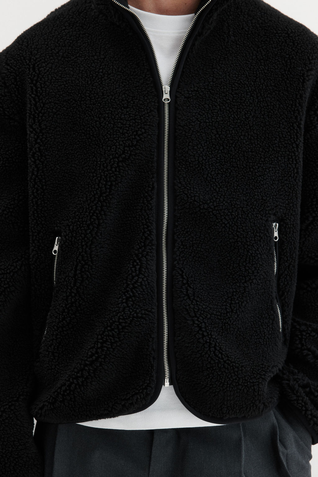 Chaqueta de borreguito Regular Fit - H&m фото 8