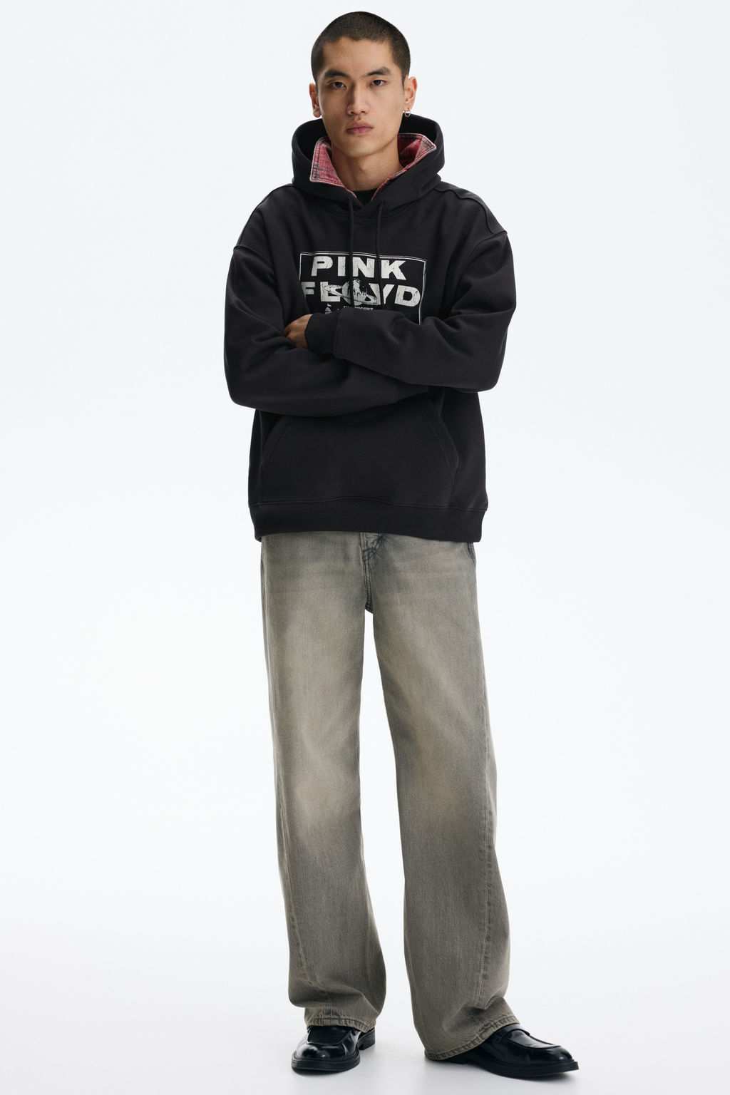 Regular Fit Printed hoodie - H&m фото 6