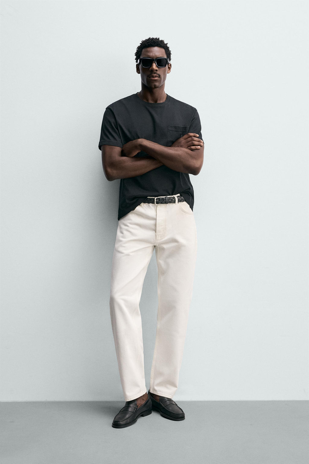 JEANS STRAIGHT FIT / Blanco