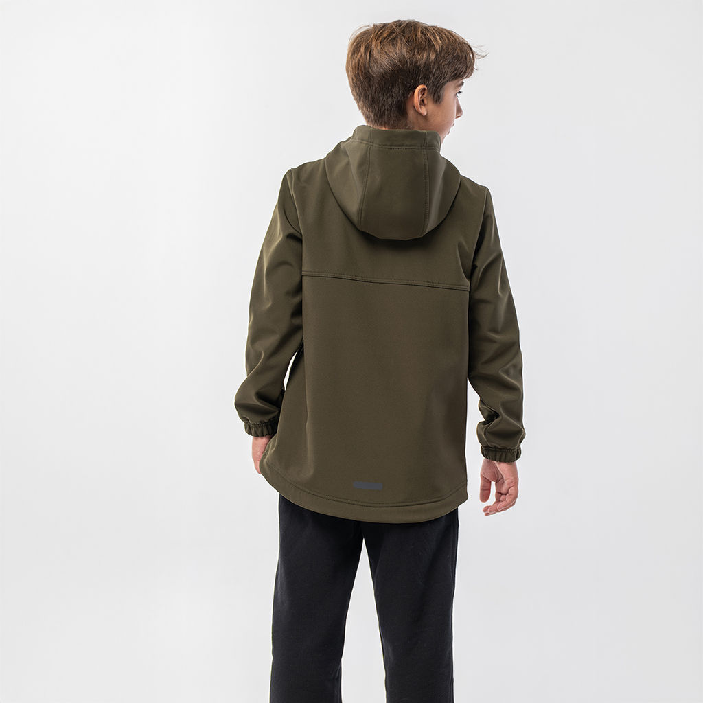 RODOS Куртка софтшелл для мальчика демисезон М-311д Тёмно-серый  фото 29