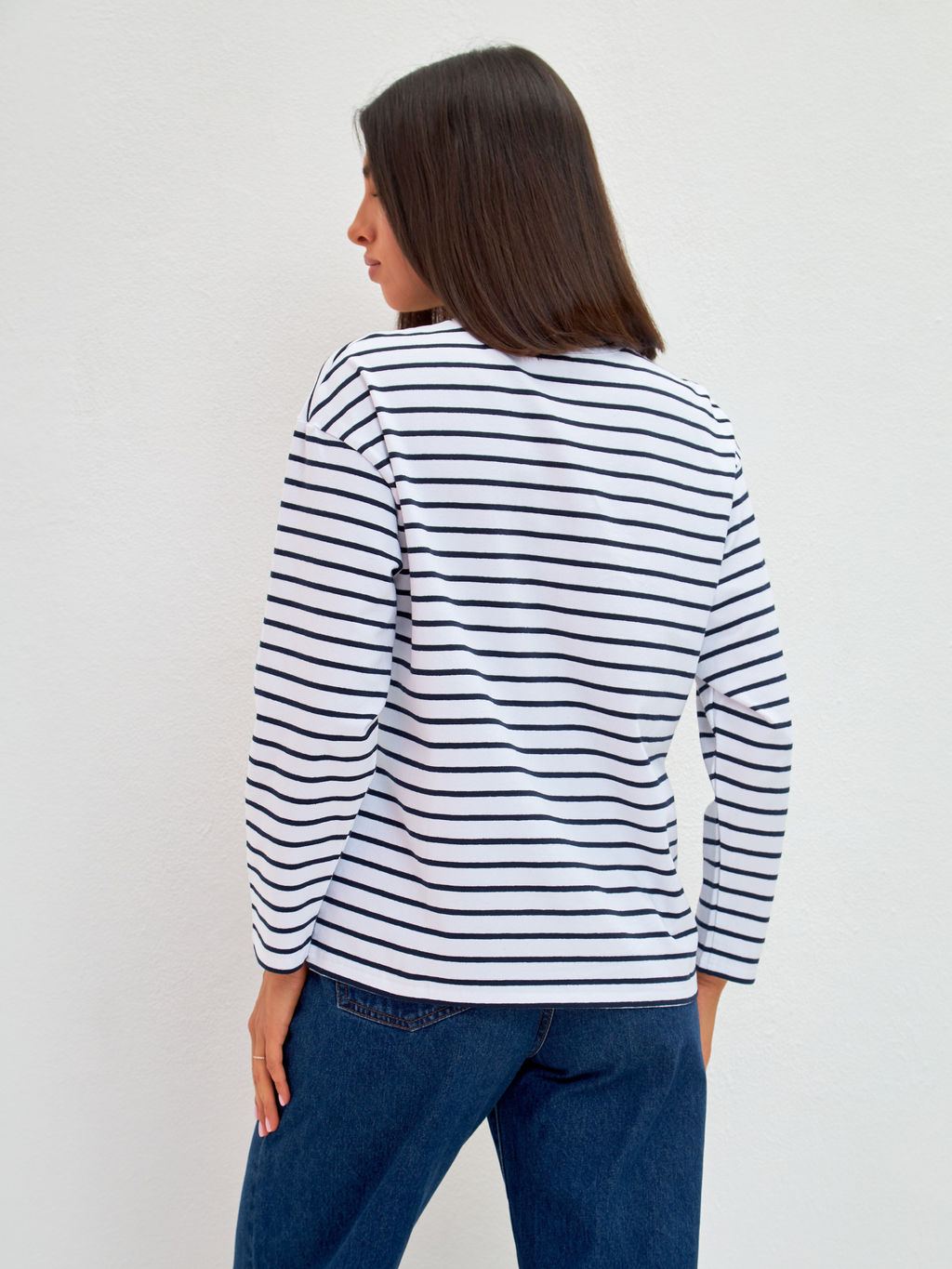 Джемпер женский KATHARINA KROSS KK-JP-0024K-UT20-синяя полоска  фото 3