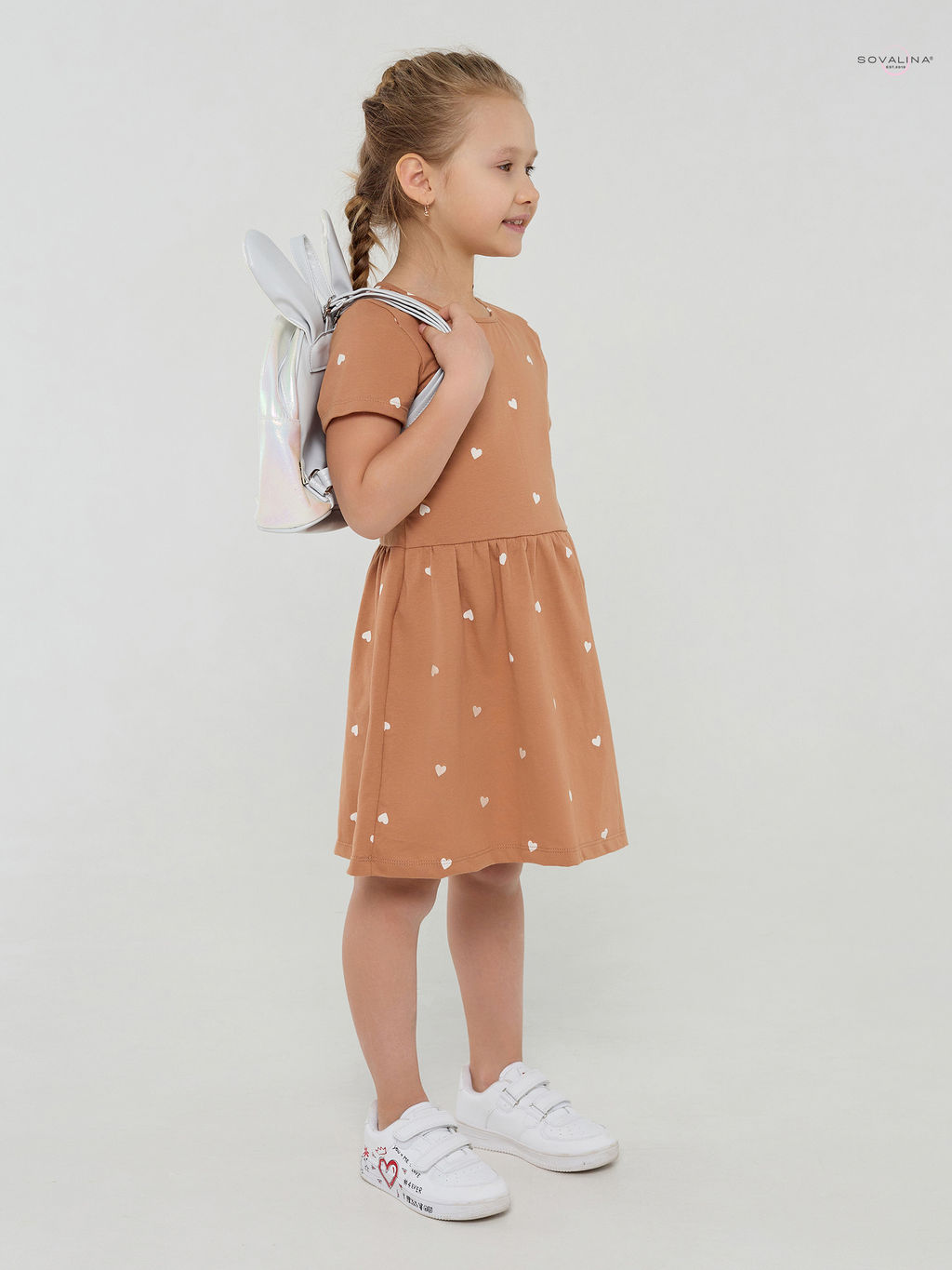 Платье Лето сердца на песочном - Sovalina фото 4